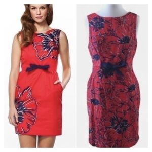 Lilly Pulitzer Red White & Blue Bow Dress